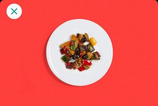 Caponata di verdure stagionale