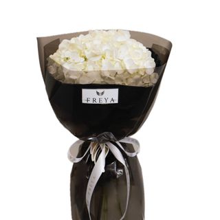Buchet 3 hortensii albe