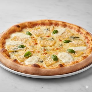 Pizza quattro formaggi