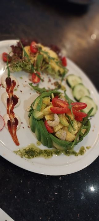 Salade Avocat Aux Crevettes