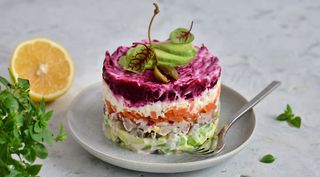 Салат "Сельдь под шубой"