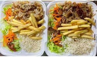 2 Platos Kebab Con Patatas Fritas O Arroz + Refresco 1.5L