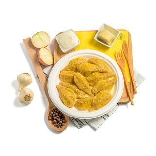 MANTI Z KURCZAKIEM/МАНТИ З КУРКОЮ/MANTI WITH CHIKEN !RĘCZNIE ROBIONE!