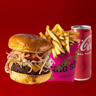 Combo Plant-Based Burger