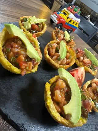 Canasta de camarones