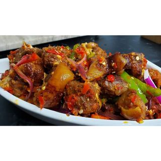 Spicy Goat Meat