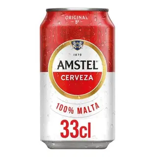 Cerveza Amstel (330 ml.) 