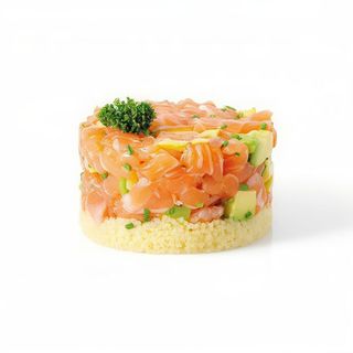 19.Tartar De Salmón Con Trufa