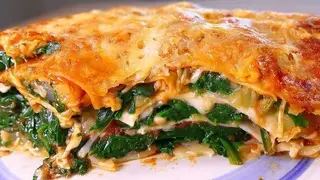 Lasaña de verduras 