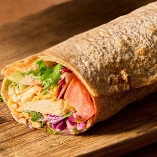 Tortilla proteinowa - kurczak sielski + chutney bekonowy
