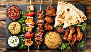 Gratar 2 persoane mixt