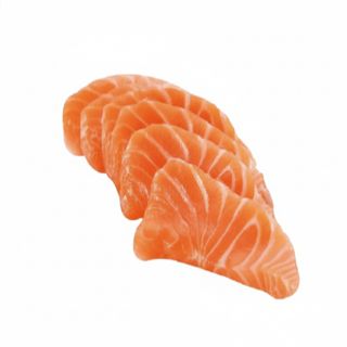 51. Sashimi de salmón (6 uds.)