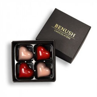 Corazon Estuche De 4 Corazones