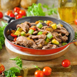 Manzo con le verdure