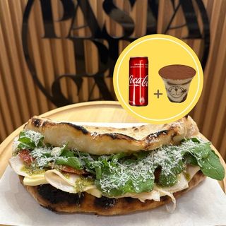 Panuozzo Turkey + Tiramisu + Coca-Cola 0.33l