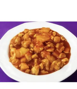 74. Pollo Con Piña