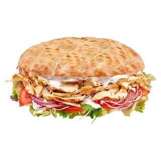 (Kebab) Chicken Döner flatbread