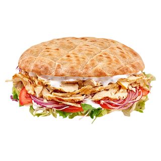 Chicken Doner Kebab flatbread