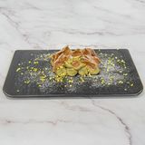 Cannolo Siciliano Scomposto con Ricotta e Pistacchio
