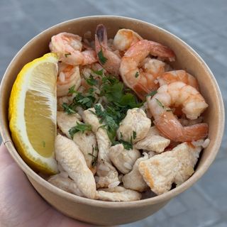 Паелья з креветкою та куркою (400г)