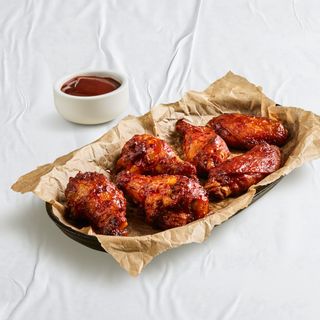 Menú alitas de pollo