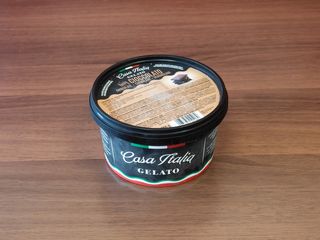 Vaschetta gelato casa Italia con cioccolato al latte 350 g