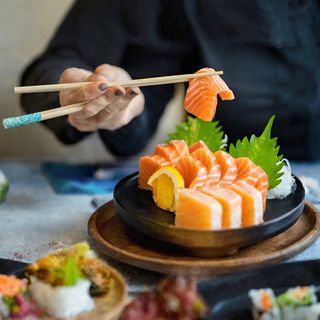 Sashimi de Salmão