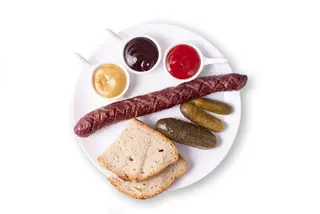 Kiełbasa wołowa W Szyszkę