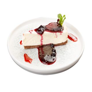 Чийзкек с домашно сладко от ягоди 150 г