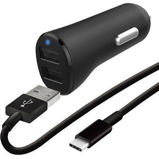 Cargador De Coche Wefix 2X Usb + Cable Usb-C - 3663003671294