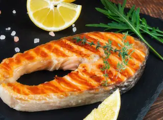 Salmón Fresco A La Plancha