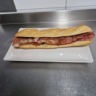 Bocadillo de bacon