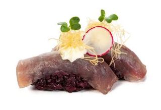 163 Nigiri black tuna style - 2 pezzi