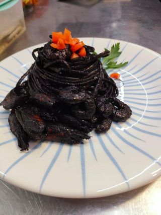 Linguina al nero di seppia