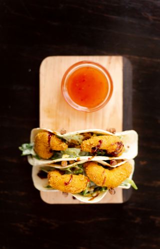 Тортилья з креветками (290г/30г)