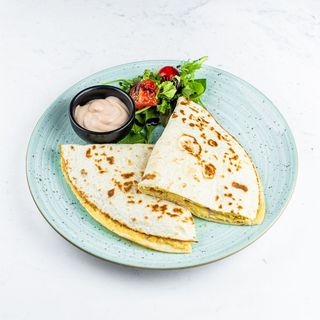 Tortilla s omletom i šunkom