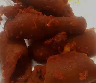 Peppered Ponmo
