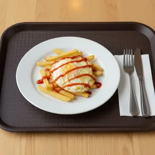 Chips Eggs