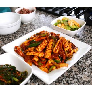 Asian Crispy Garlic Squid