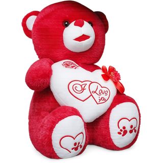 Red Teddy Bear - 50Cm