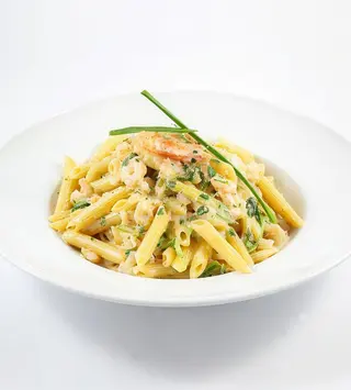 Penne Scampi E Zucchine