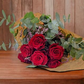 Ramo San Valentín (6 Rosas Rojas.)