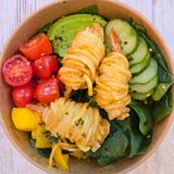 Poke Haeena (Langostinos Wrapped)