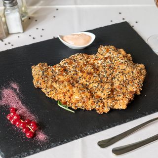 Snitel de pui in panko