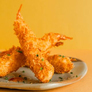 Langostinos crujientes