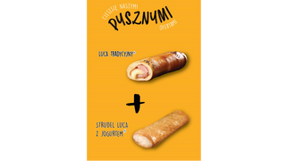 Combo 3 - LUCA Tradycyjny + Strudel LUCA z Jogurtem za 15 PLN