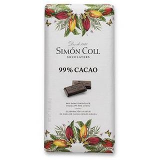 Tableta chocolate 99% Cacao Simon Coll