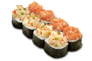 Крім рол з Лососем і Масляною (260г)