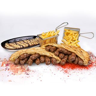 Ćevapi Slatki Combo meni Double