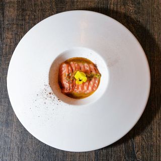 Sashimi fruit salmon